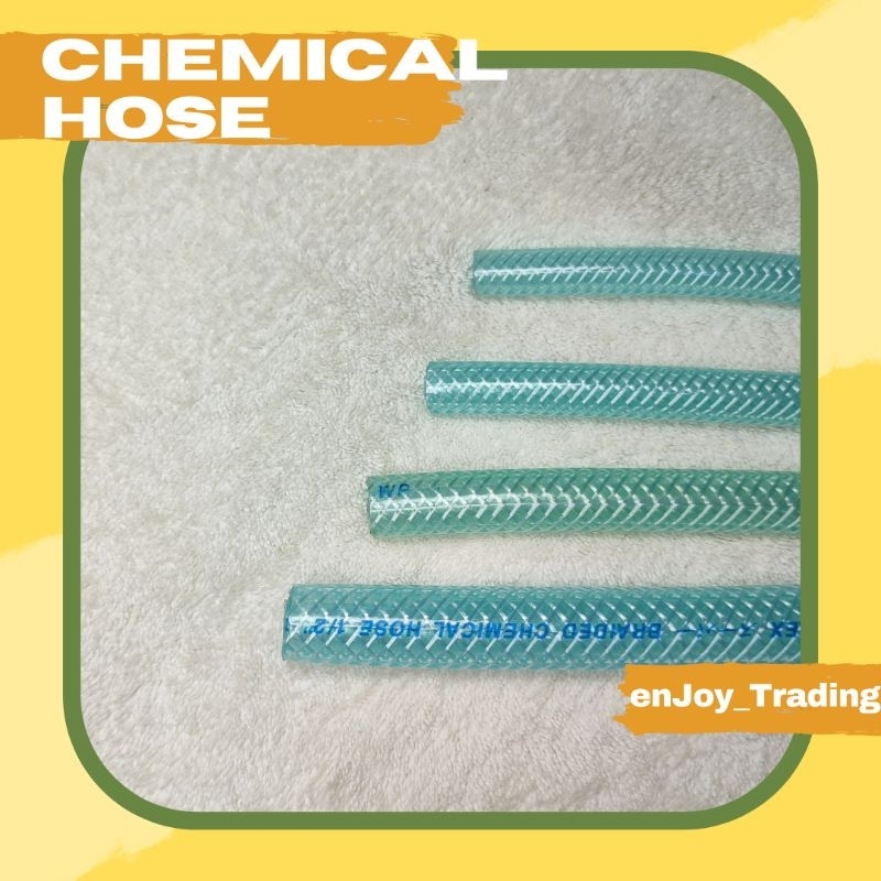 PER METER SUPERFLEX Reinforced Chemical Hose 3/16" 1/4" 5/16" 3/8" 1/2