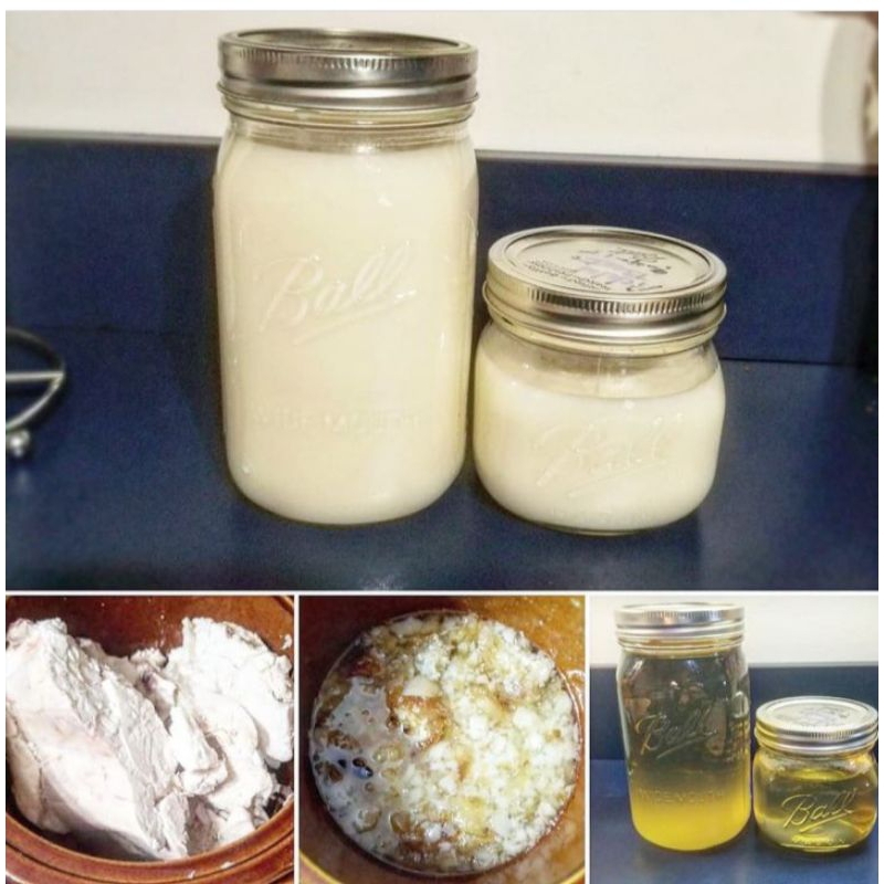 leyte Pure Grass Beef Tallow Suet Fat in a Glass Shopee Philippines