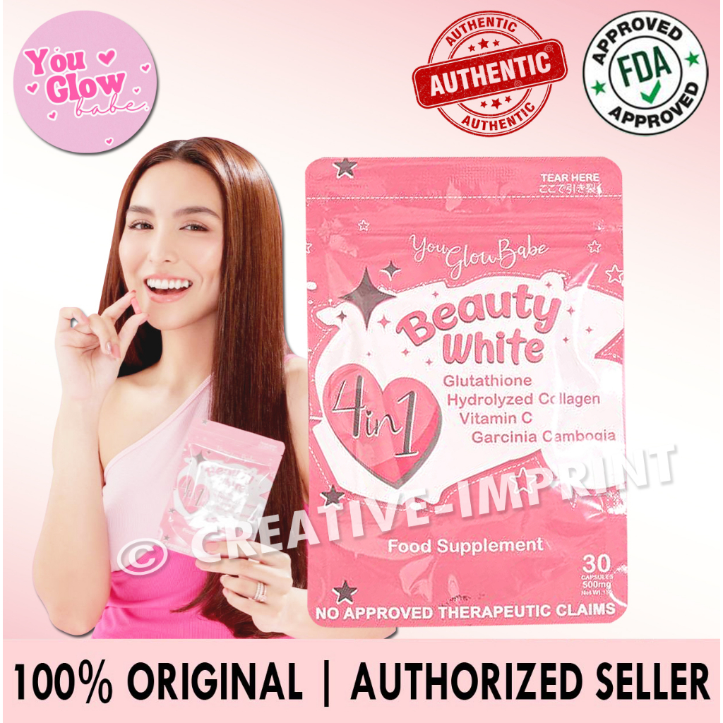 Onhand You Glow Babe Beauty White Capsule 4in1 Glutathione Collagen Shopee Philippines