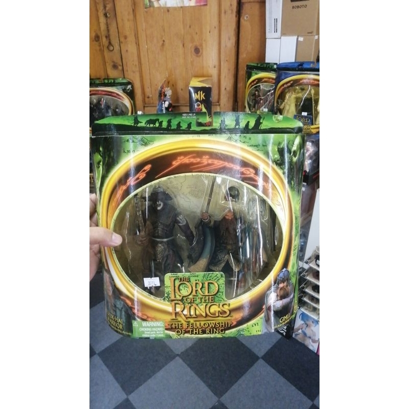 Toy Biz Ring Pack Lord of The Rings FOTR 2 pack Uruk Hai Warrior ...
