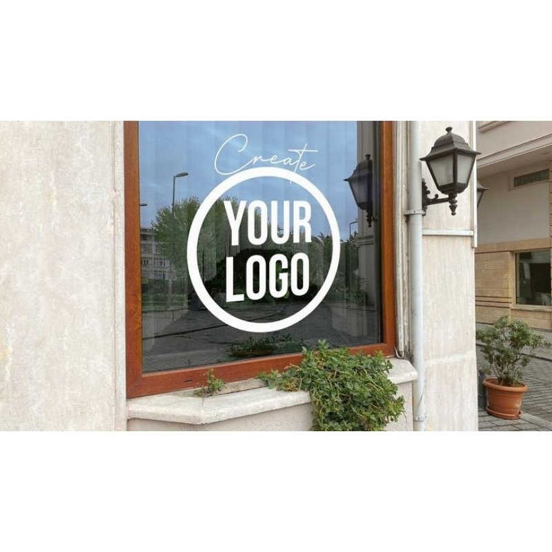 CHEAPEST Customized LOGO Vinyl Decal Sticker Shopee Philippines