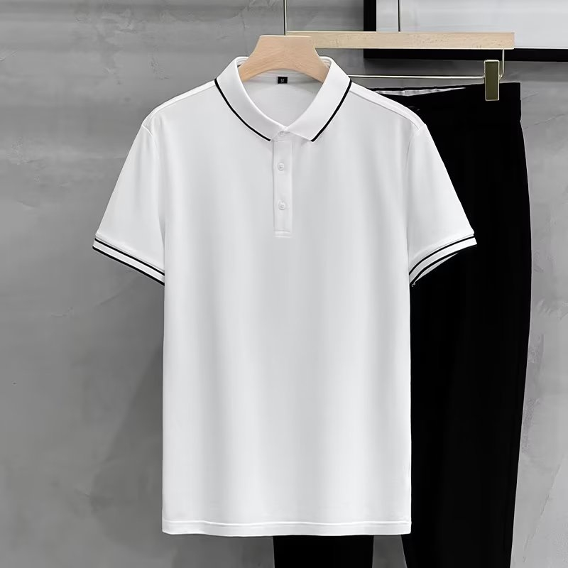 【Local Store】Cotton Plain Polo Shirt For Man Comfy Fabric Polo Shirt ...