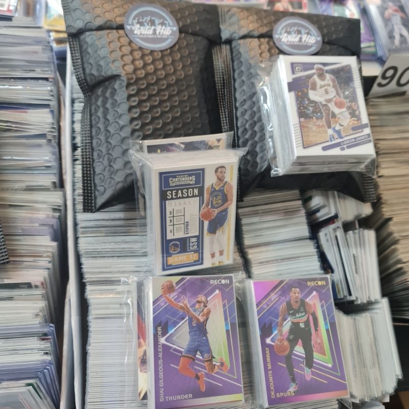 MYSTERY REPACK NBA CARDS (50PCS PER PACK with 90's CARDS) | Shopee ...