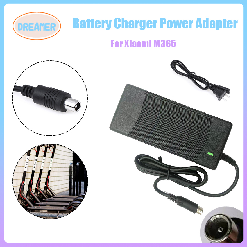 Xiaomi Electric Scooter M365 Charger 42v 2a Adapter For Xiaomi Ninebot Es1 Es2 Es3 Es4 Shopee 8338