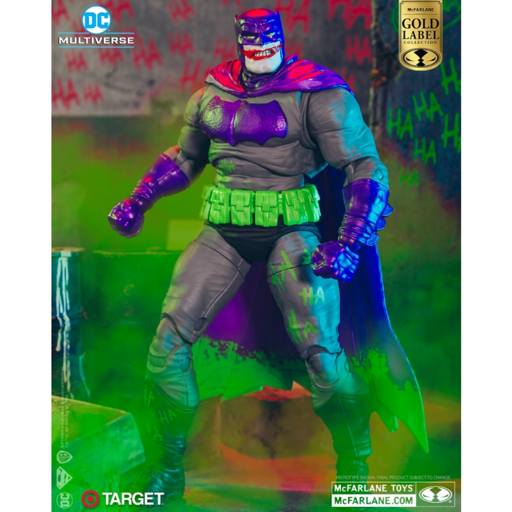 McFarlane DC Multiverse Batman Dark Knight Returns (Jokerized) Gold ...