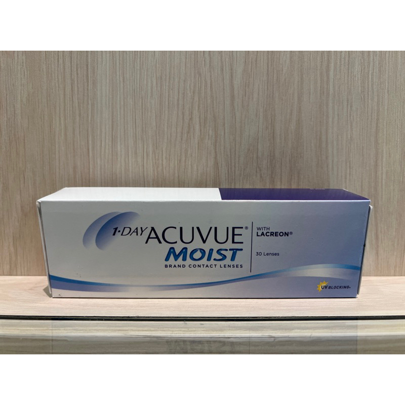 Acuvue Moist 1 Day Disposable Contact Lenses 30pcsbox Exp Date Feb 2028 Shopee Philippines 2358