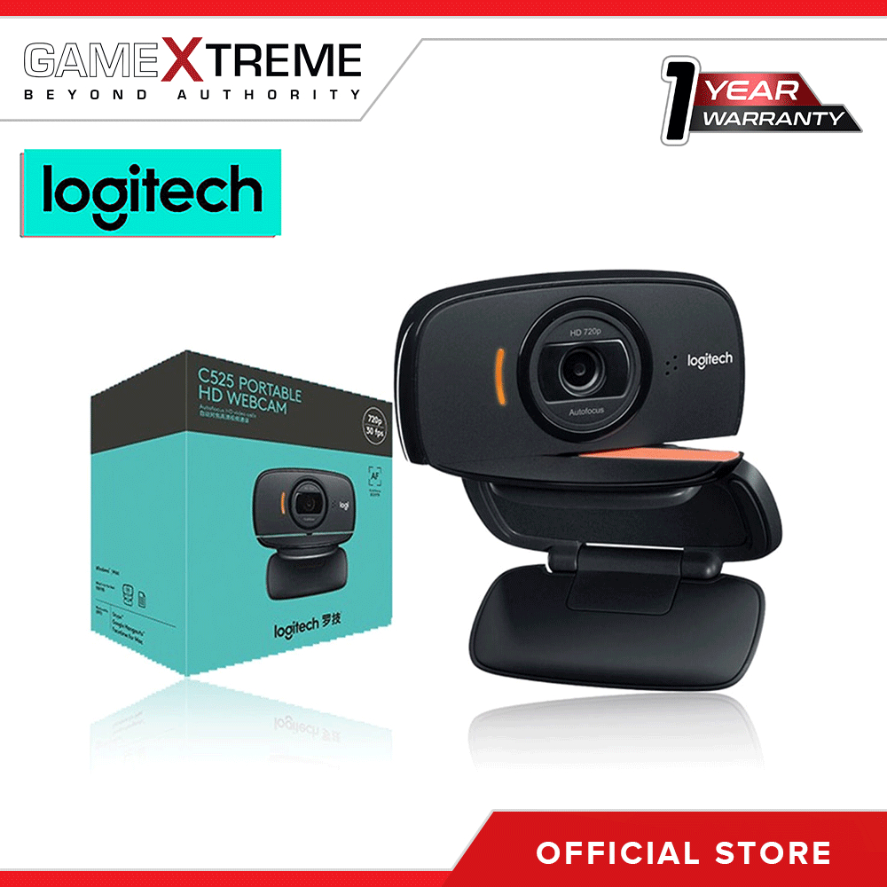 Logitech Hd Webcam C525 Portable Hd 720p Video Calling With Autofocus Shopee Philippines 5392