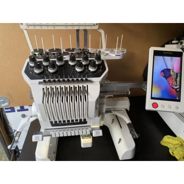 BROTHER PR1000E ENTREPRENEUR 10 NEEDLE EMBROIDERY MACHINE Shopee