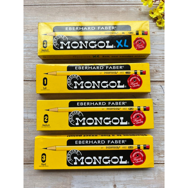 Mongol Pencil No. 1/ 2/ 3 / XL 12pcs/box Shopee Philippines