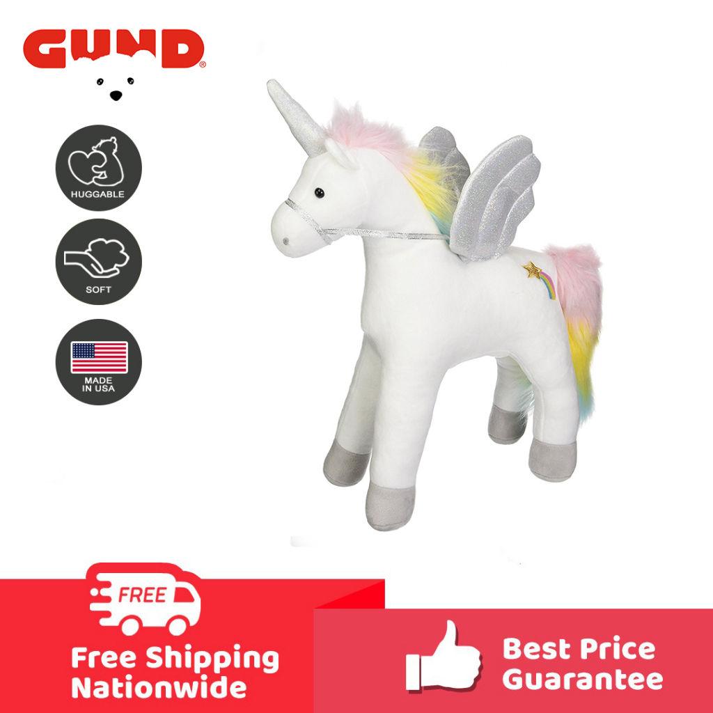Magical Unicorn Plush Gund Light Up Unicorn My Magical Light Sound