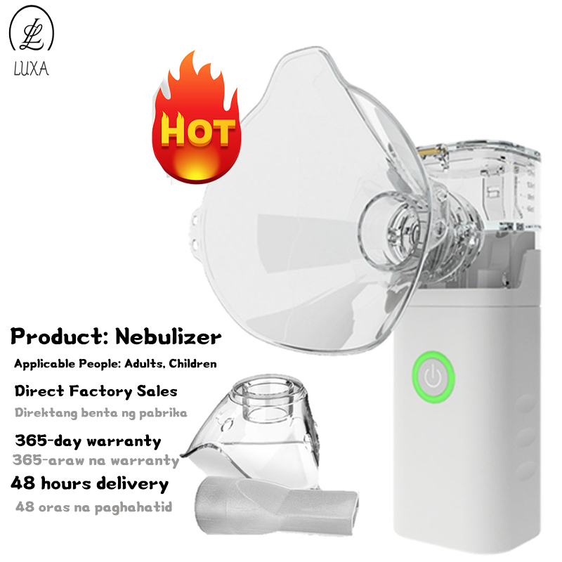 LUXA Machine Nebulizer Portable Rechargeable(USB+Battery Powered ...