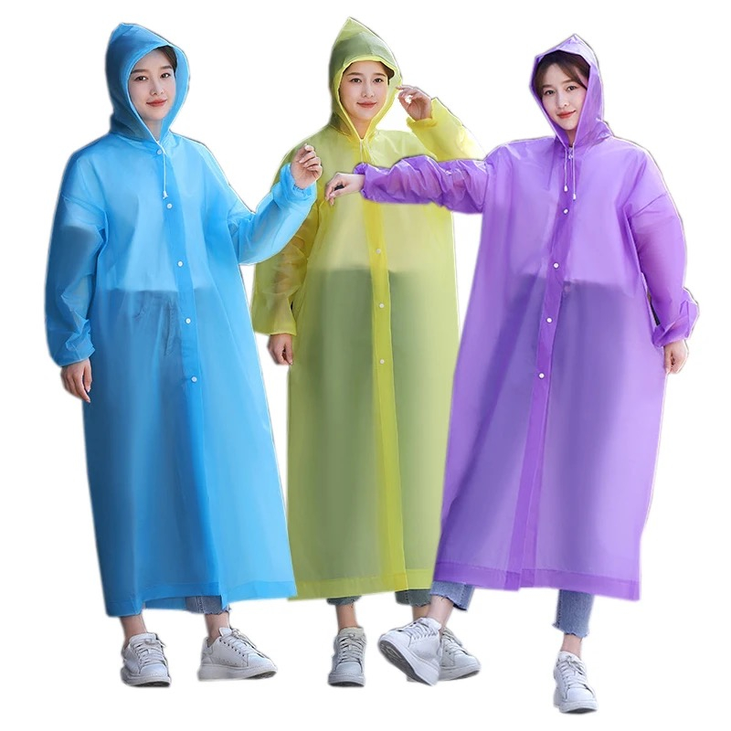 EVA Lightweight Unisex Raincoat For Adult thick quality | Shopee ...