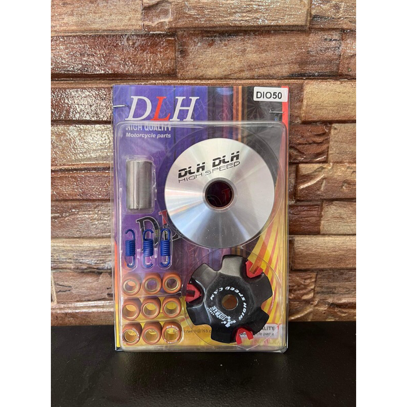 RACING PULLEY SET DLH FOR HONDA DIO 1 (50cc) | Shopee Philippines