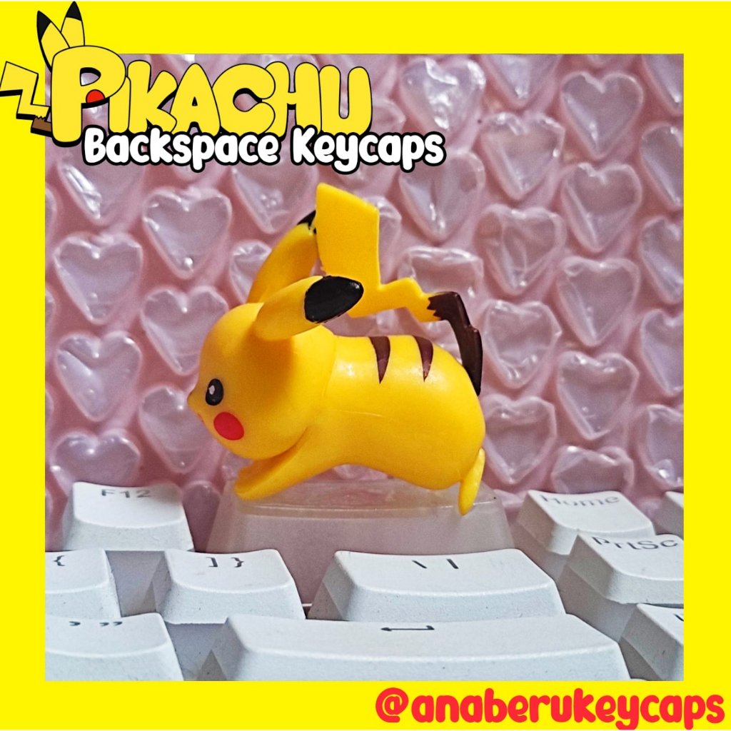 Pikachu Backspace Keycaps | Shopee Philippines
