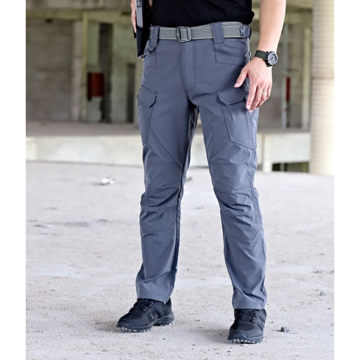 Mens Flex Ripstop Tactical Pants IX9 Combat Stretch Trousers Waterproof ...