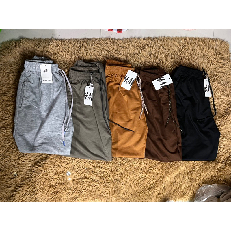 H&M DIVIDED SWEAT PANTS UNISEX Shopee Philippines