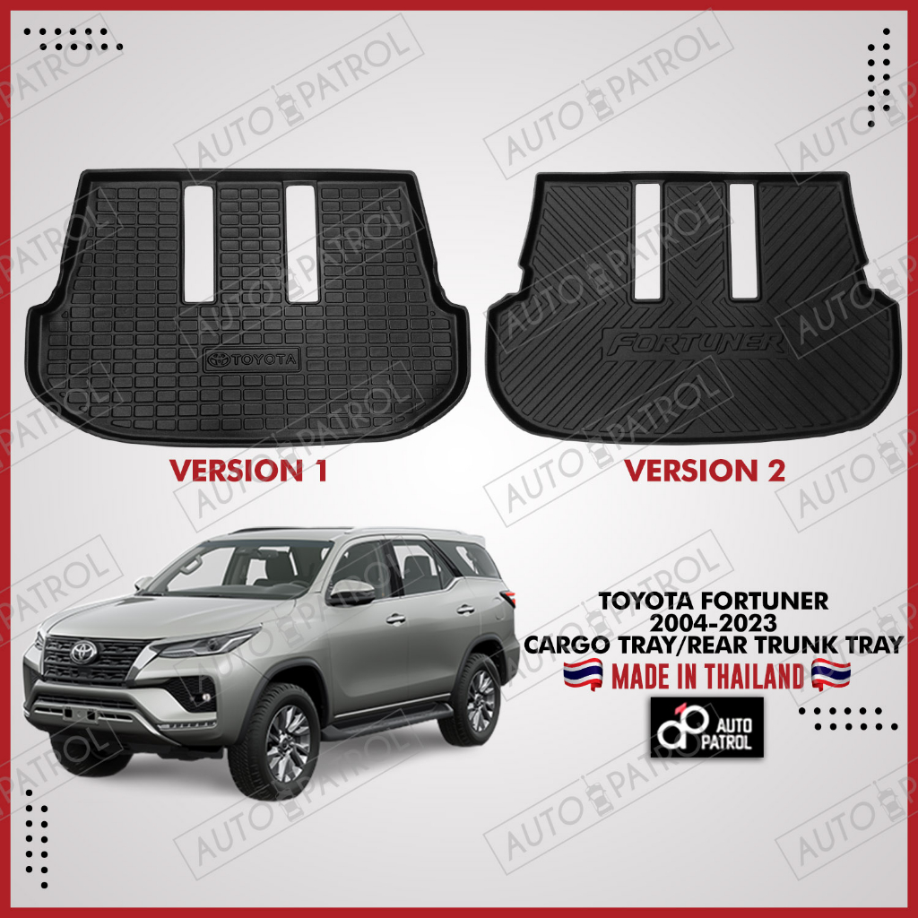 Toyota Fortuner 20042023 Trunk Mat Cargo Tray v1 / v2 Shopee Philippines