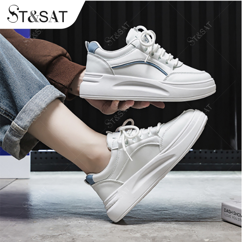 ST&SAT NEW ins Fashion Korean Rubber shoes for woman (add one size ...