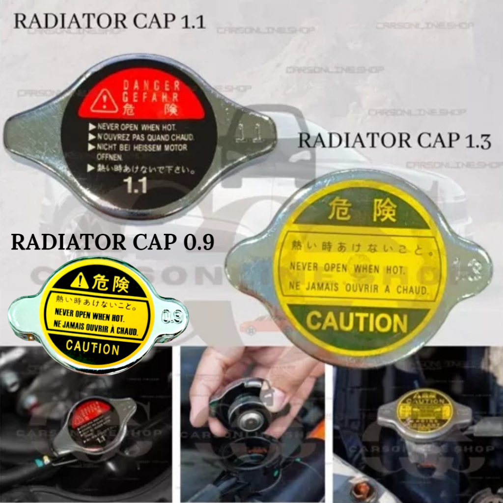 COS Car Radiator Caps 0.9 13psi/1.1 15psi/1.3 18.9psi Bar Stainless ...