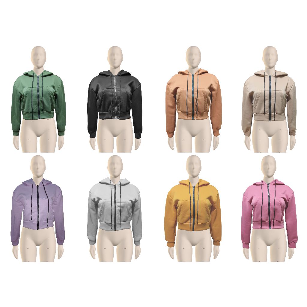 Crop top jacket shopee deals
