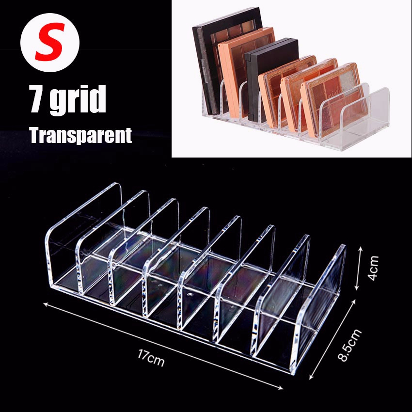 GEEBON Acrylic Eyeshadow Display Tray Transparent Organizer | Shopee ...