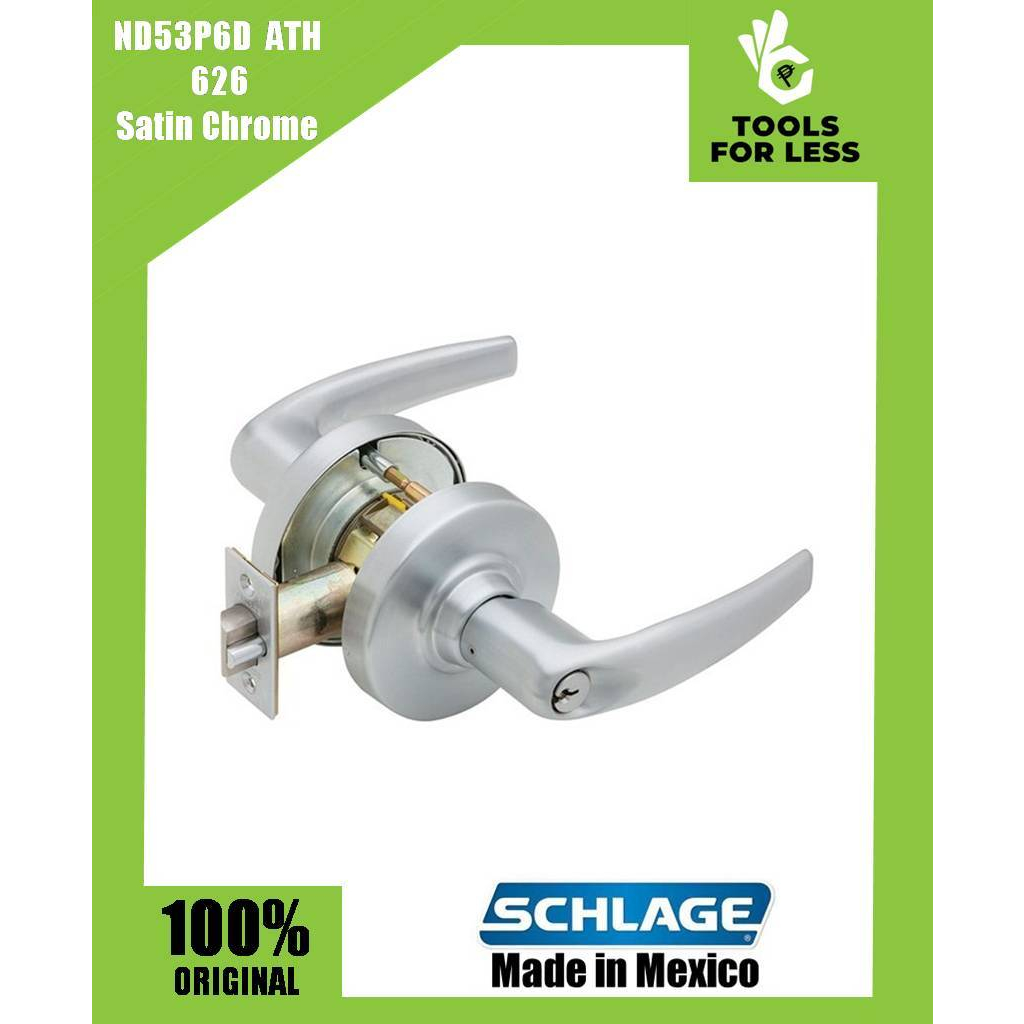 Schlage Extra Heavy Duty Industrial Entrance Lever Lock with Keys