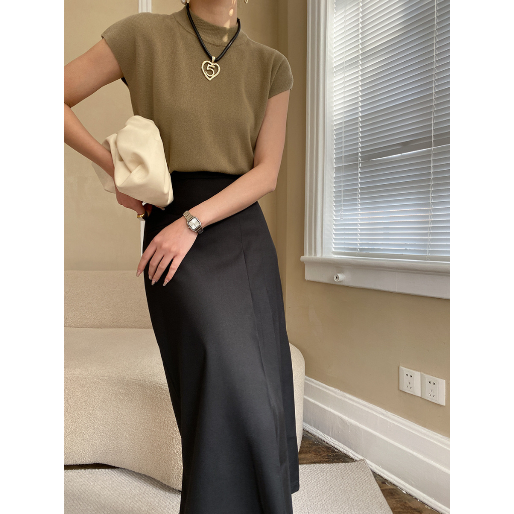 Miss M Turtle Neck Oversize Knitted Blouse Top M1056 | Shopee Philippines