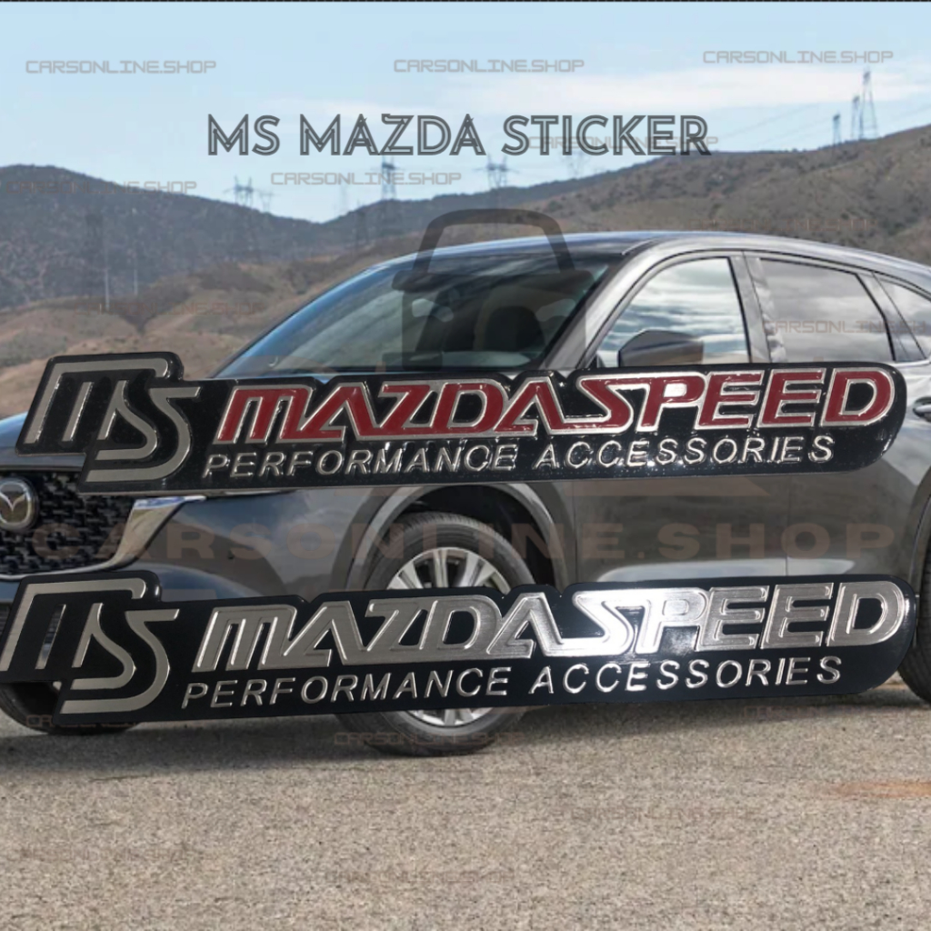 COS 1PC Mazda Emblem Sticker Badge Logo Sticker Plain | Shopee Philippines