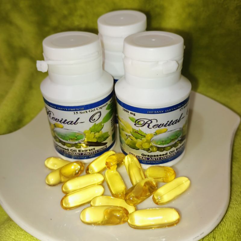 NJC's Grapeseed Oil Extract RevitalO (1000mg) Shopee Philippines