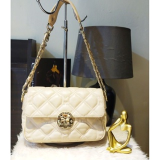 METROCITY WHITE KILI SHOULDER BAG PRE-LOVED