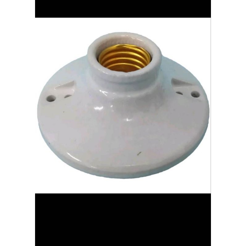 ceramic / porcelain receptacle bulb socket e27 base 4, 2 available