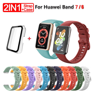 Nylon Strap For Huawei band 8 Correa Bracelet with Case Adjustable Sport  Watchband For Huawei band 8/7/6/6Pro Women Men Strap - AliExpress