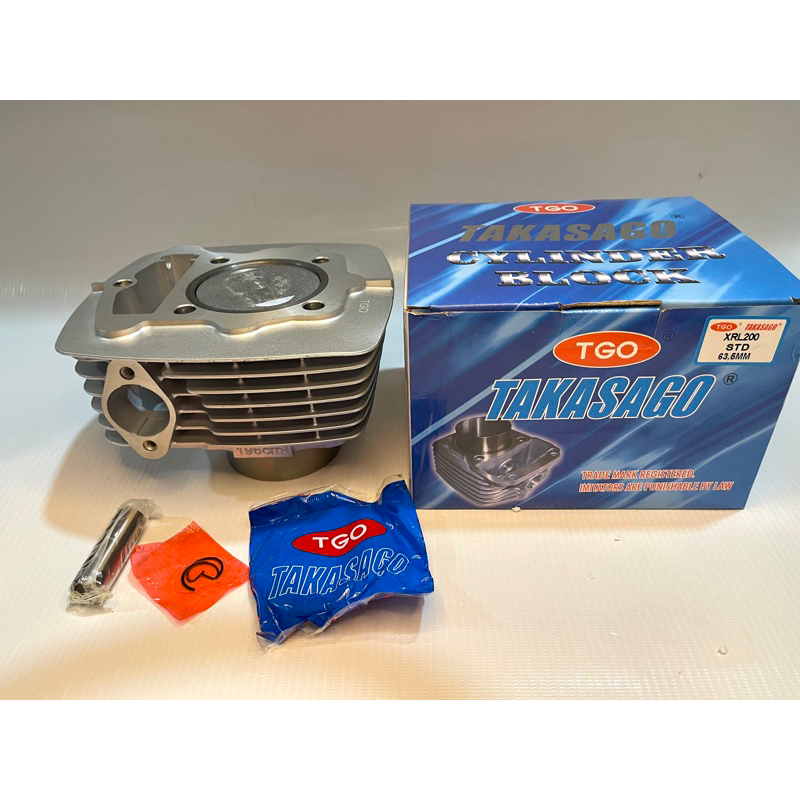 cylinder block Takasago XLR200/Xr200 std 63.5mm Shopee Philippines