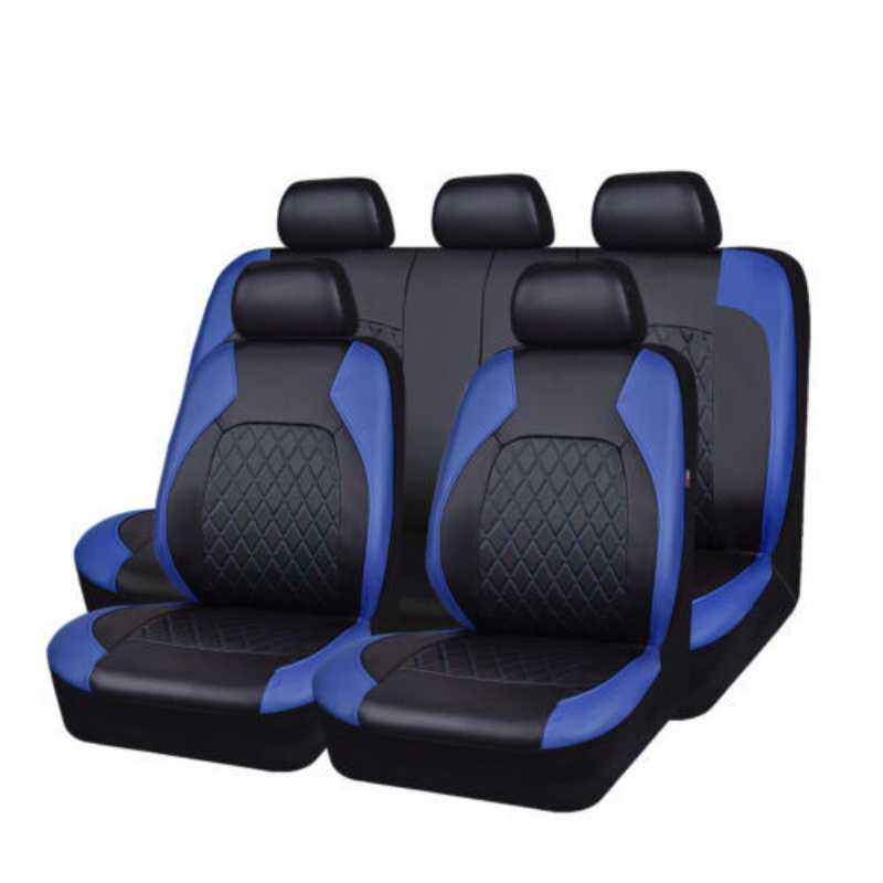 Universal Car Seat Cover PU Leather Fit Most Car SUV Car Accessories Five Seat Cover Cushion Set Shopee Philippines