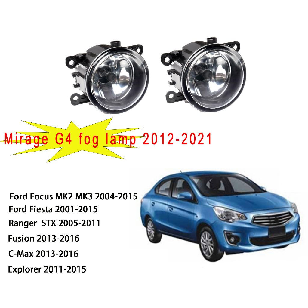 Mitsubishi Mirage Fog Light Fog Lamp Foglamp G4 Sedan 20122021(NO Harness, Relay, Wirings