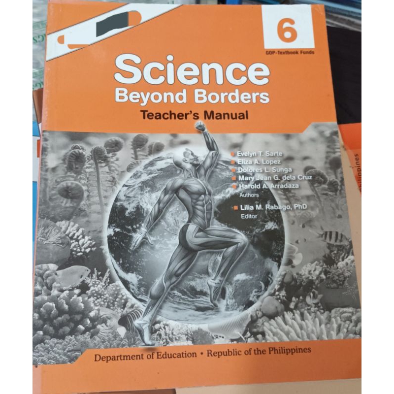 SCIENCE BEYOND BORDERS 6 TEACHER'S MANUAL Shopee Philippines