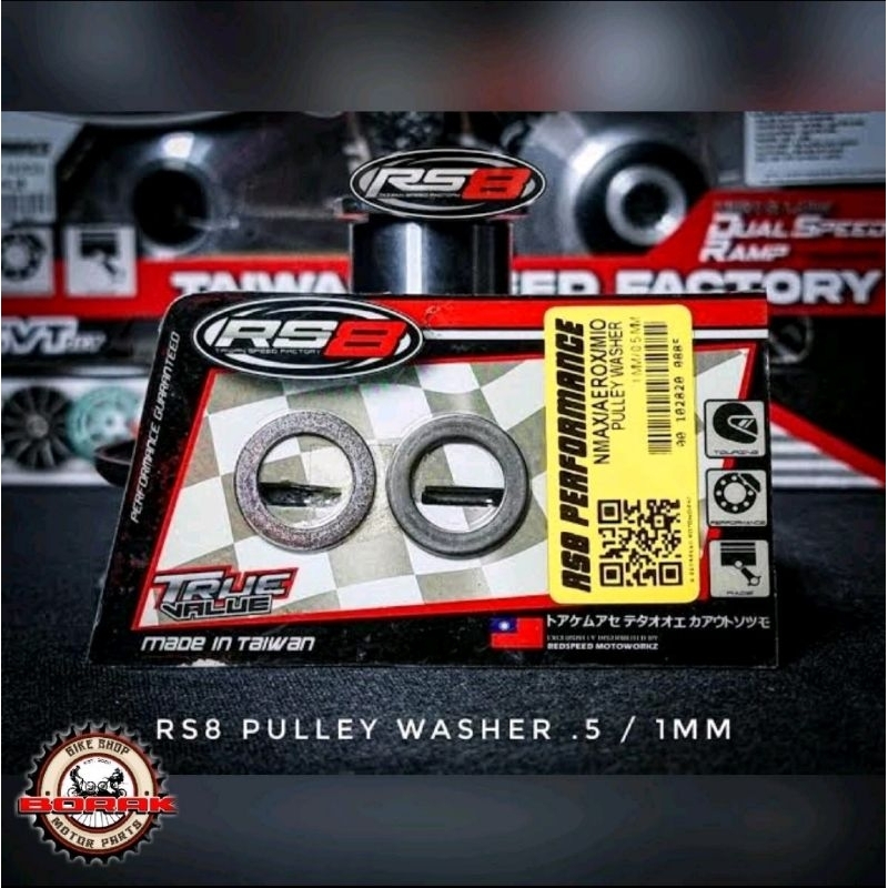 Pulley Washer Rs8 1mm/0.5mm for Nmax/Aerox/Mio | Shopee Philippines