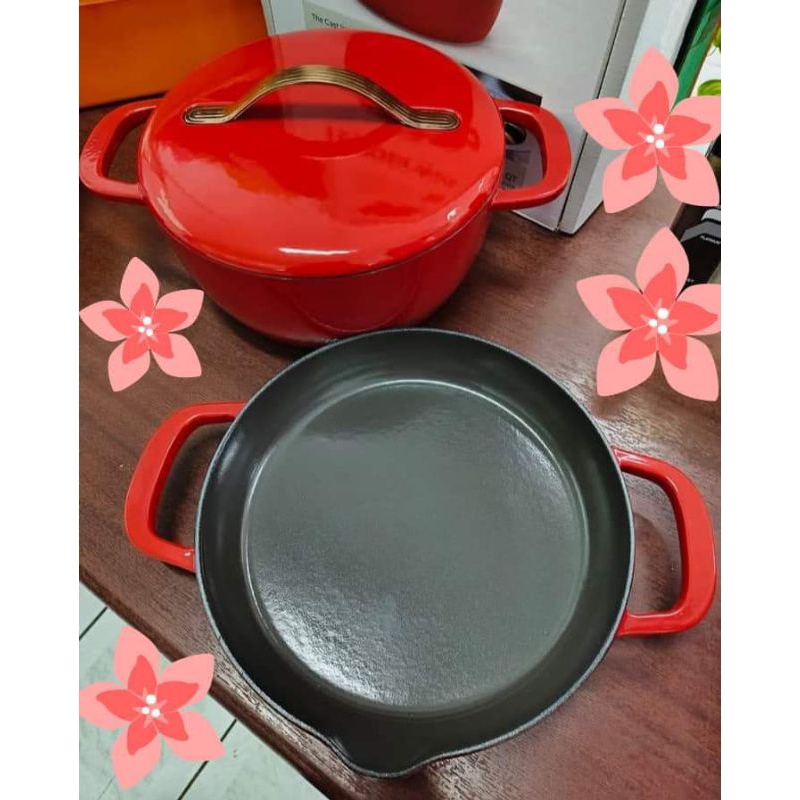 TUPPERWARE BRAND CAST IRON COLLECTION Shopee Philippines