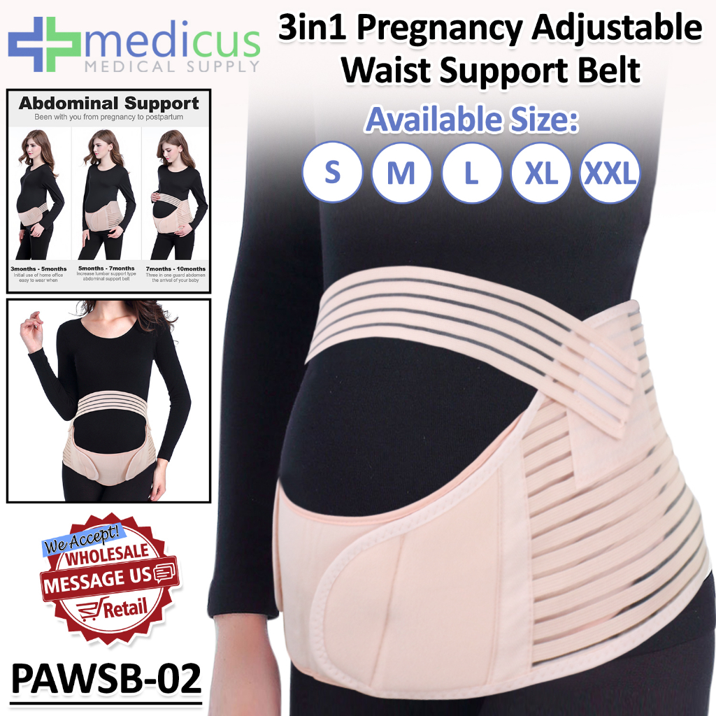 Medicus PAWSB02 Pregnant Women Belts Maternity Waist Care Abdomen