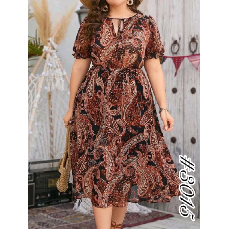 Shopee dress plus size online