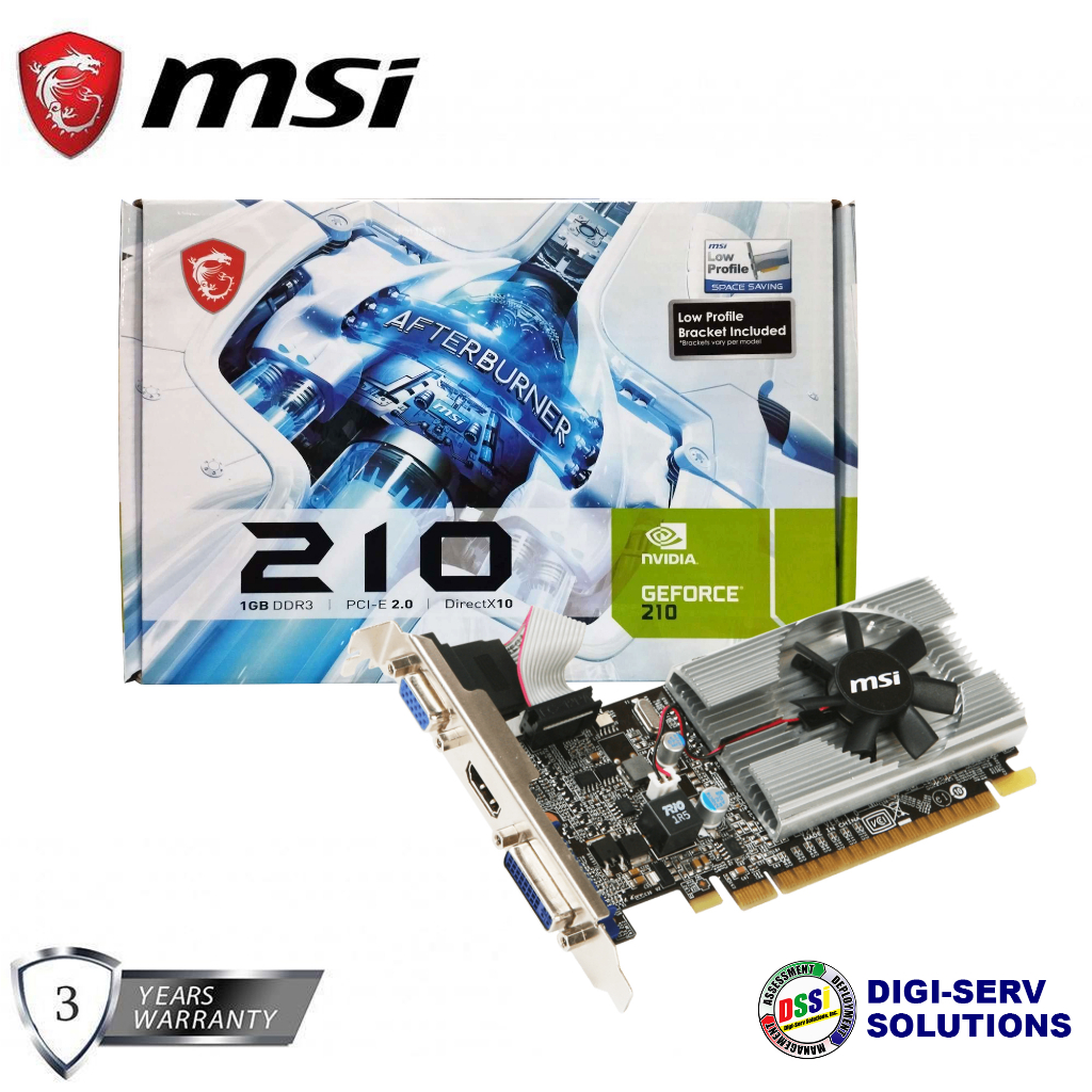 Msi geforce 210 discount 1gb