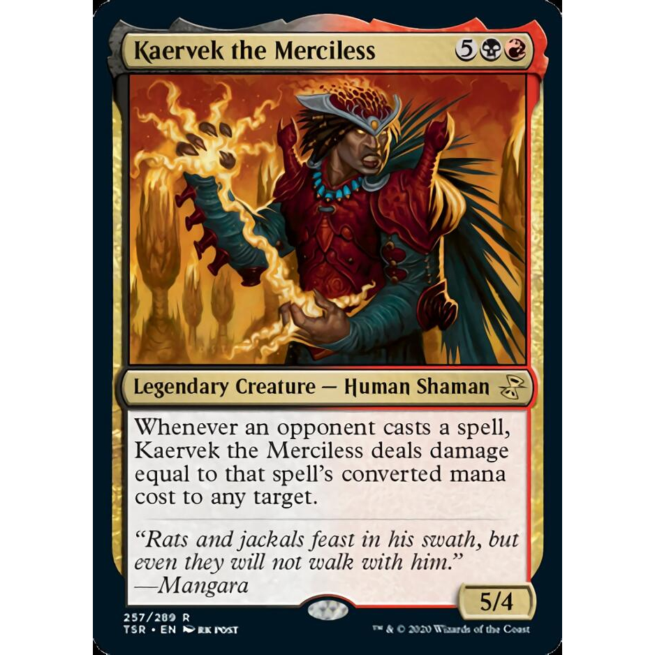 KAERVEK LO SPIETATO The Merciless x 1 ITA MTG TIME SPIRAL - NM
