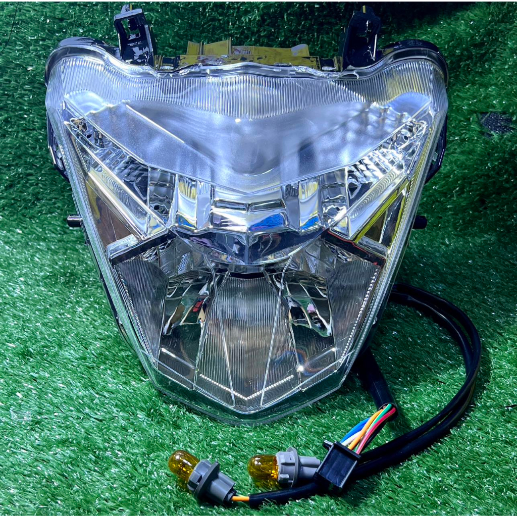 Headlight Honda Beat Fi W/Bulb and Harness Shopee Philippines