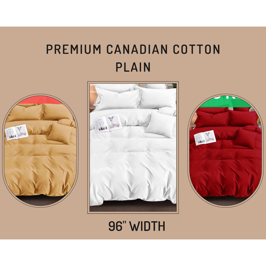 PREMIUM CANADIAN COTTON TELA ONLY (PLAIN) | Shopee Philippines