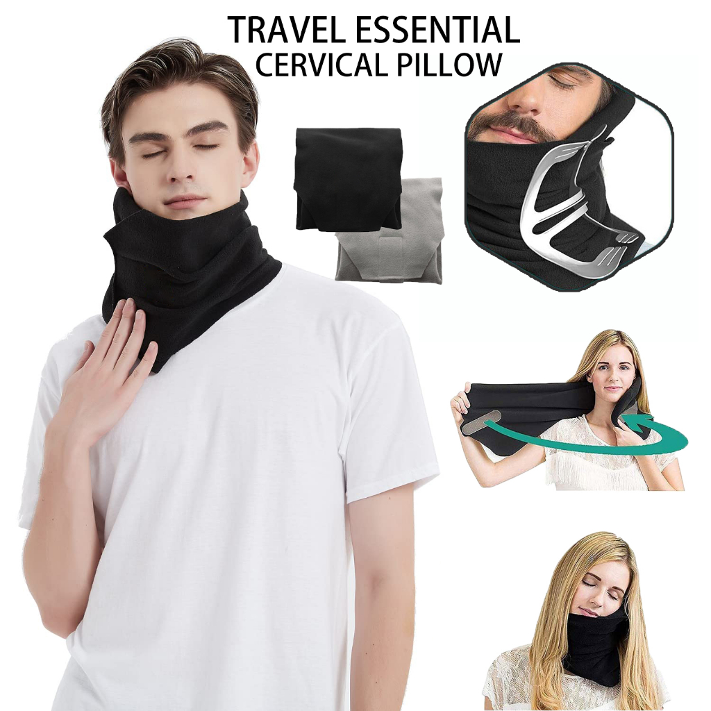 Travel Pillow Airplane Neck Pillow Instead of Neck Scarf Support Office