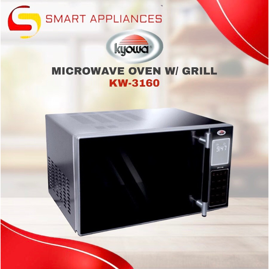 Kyowa 2in1 Microwave and Grilling Oven (KW3160) 23liters Glass Door