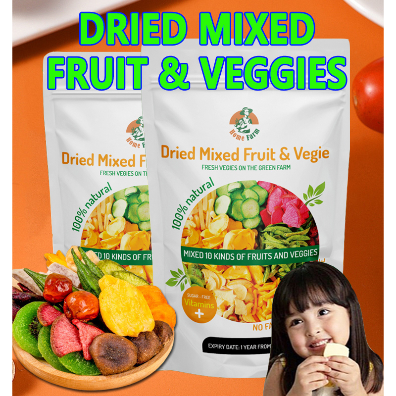Dried Mix Fruits and Vegetables Chips Crispy Vegetable Chips Assorted