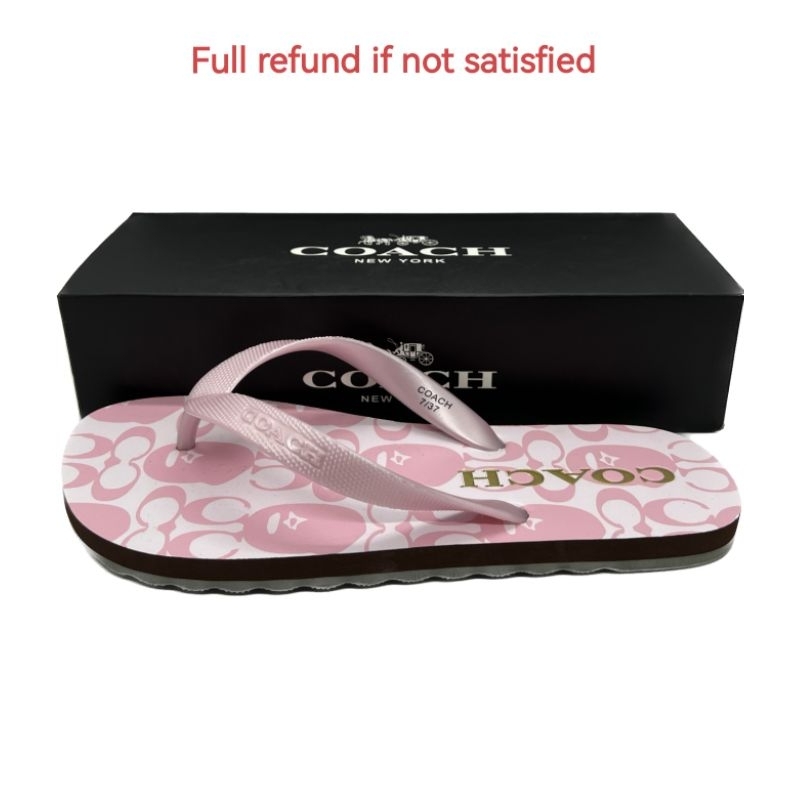 USA Coach highend flipflops, beach slipper, outdoor slipper, Lady