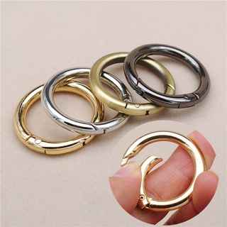 2Pcs/Pack Alloy movable split ring metal spring ring luggage ...