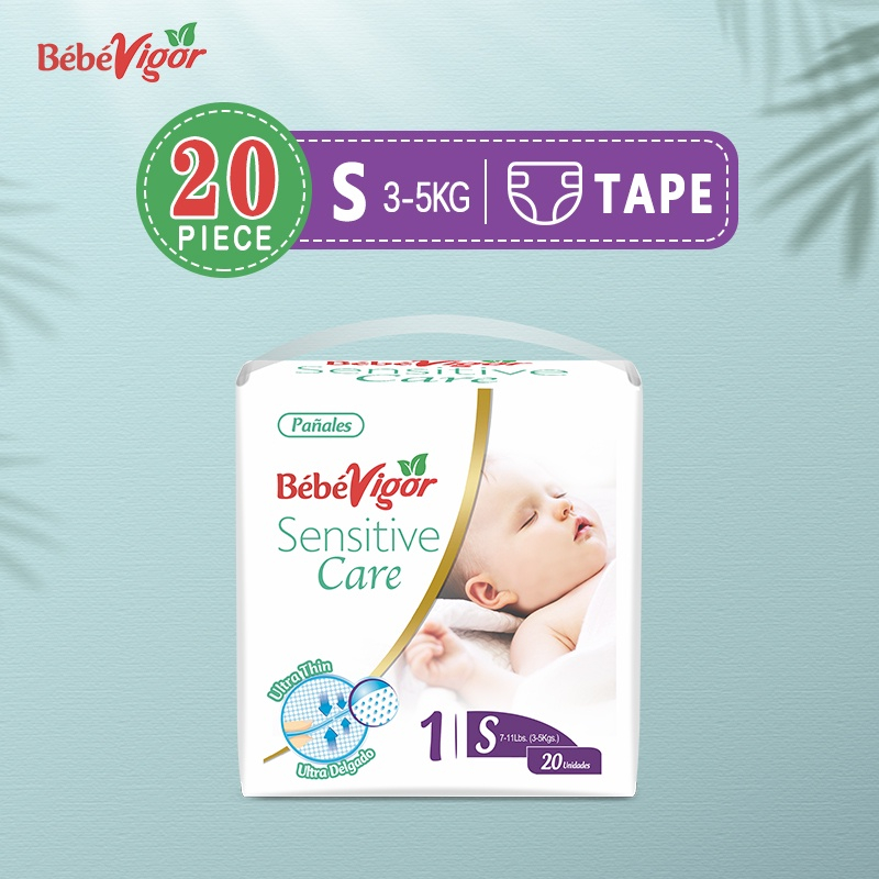 TooShyPuff 50pcs Baby Diaper Ultra thin Diaper Tape Unisex NB/S/M/L/XL ...